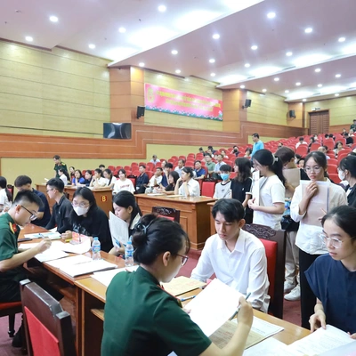 HỌC VIỆN HẬU CẦN TIẾP NHẬN SINH VIÊN TRÚNG TUYỂN HỆ DÂN SỰ NĂM 2025