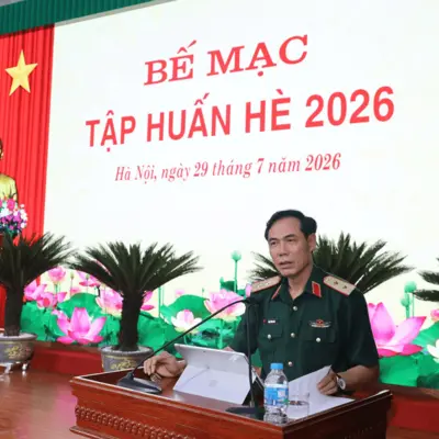 HỌC VIỆN HẬU CẦN BẾ MẠC TẬP HUẤN HÈ NĂM 2026