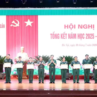 HỌC VIỆN HẬU CẦN TỔ CHỨC TỔNG KẾT NĂM HỌC 2025 - 2026