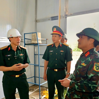 Học viện Hậu cần: Động viên các lực lượng xây dựng khu tái định cư tại Lai Châu