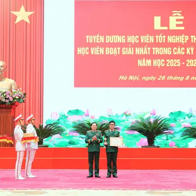 HỌC VIỆN HẬU CẦN GHI DẤU ẤN TẠI LỄ TUYÊN DƯƠNG HỌC VIÊN NĂM HỌC 2025-2026