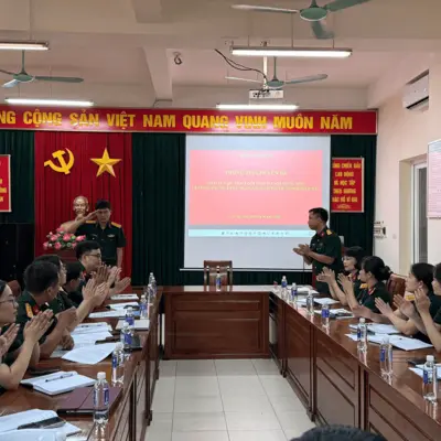 KHOA TÀI CHÍNH TỔ CHỨC THẢO LUẬN, TRAO ĐỔI MỘT SỐ NỘI DUNG MỚI VỀ CÔNG TÁC QUẢN LÝ NGÂN SÁCH TRONG QUÂN ĐỘI HIỆN NAY