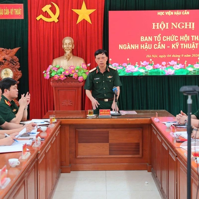 HỌP BAN TỔ CHỨC HỘI THAO NGÀNH HẬU CẦN - KỸ THUẬT NĂM 2026