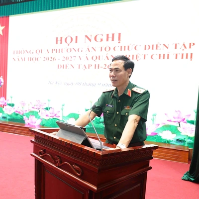 TÍCH CỰC TRIỂN KHAI CÔNG TÁC CHUẨN BỊ CHO CÁC CUỘC DIỄN TẬP NĂM HỌC 2026 - 2027