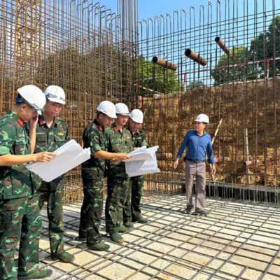 DUY TRÌ NGHIÊM KỶ LUẬT QUÁ TRÌNH THỰC TẬP CÁN BỘ KỸ THUẬT ĐỐI VỚI LỚP S529 CHUYÊN NGÀNH DOANH TRẠI - XÂY DỰNG DÂN DỤNG VÀ CÔNG NGHIỆP