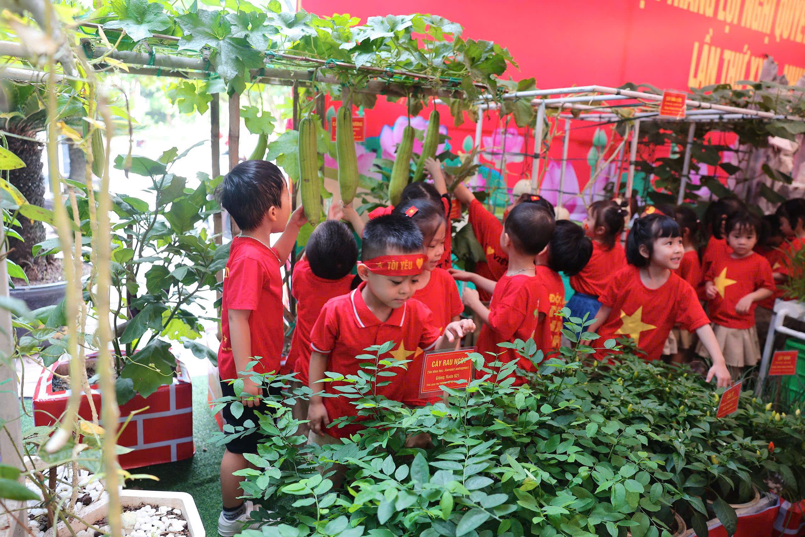 Hào hứng với khu trưng bày chào mừng Đại hội đại biểu Đảng bộ Học viện Hậu cần lần thứ XXIII, nhiệm kỳ 2025-2030.