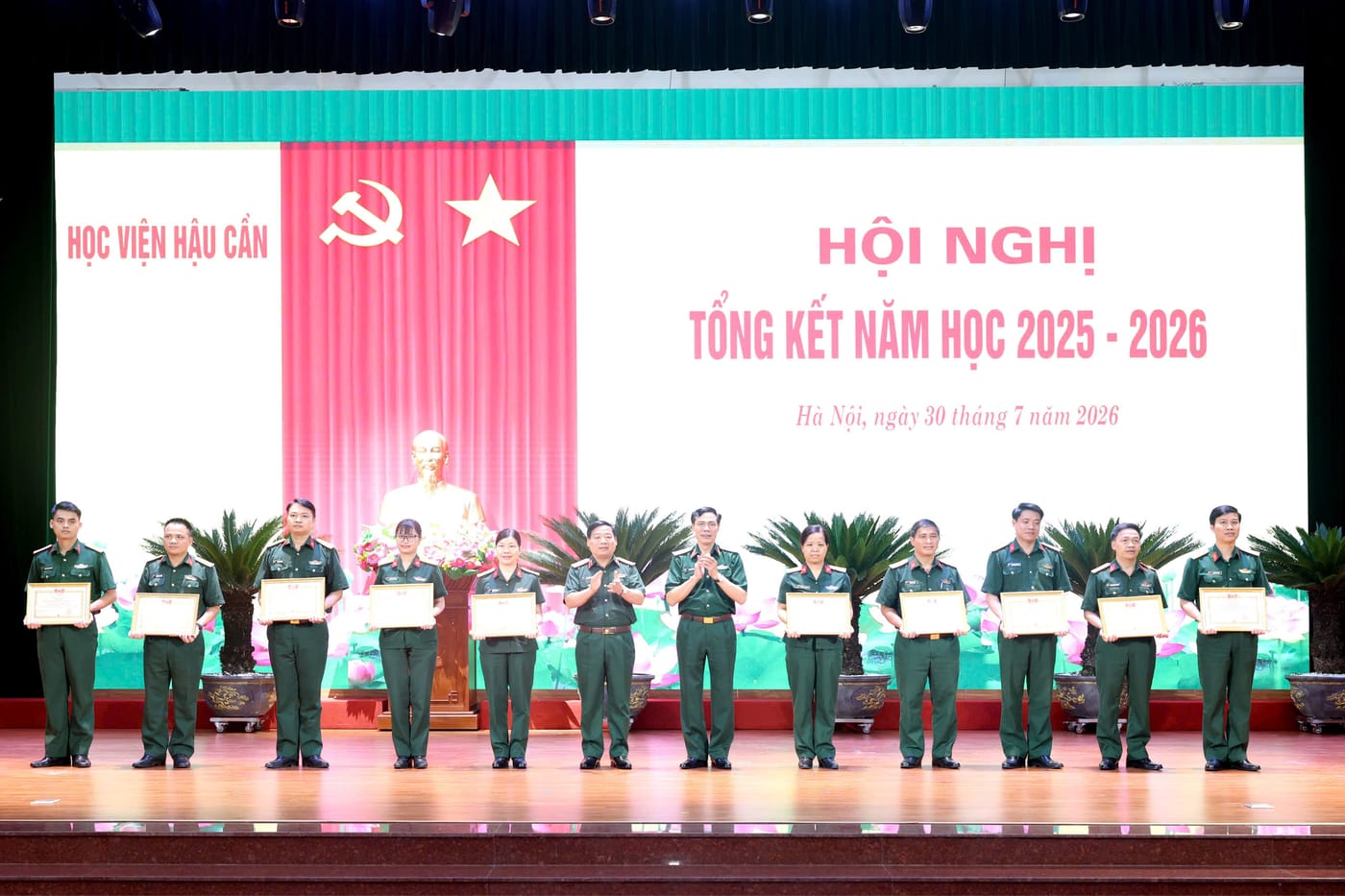 HỌC VIỆN HẬU CẦN TỔ CHỨC TỔNG KẾT NĂM HỌC 2025 - 2026