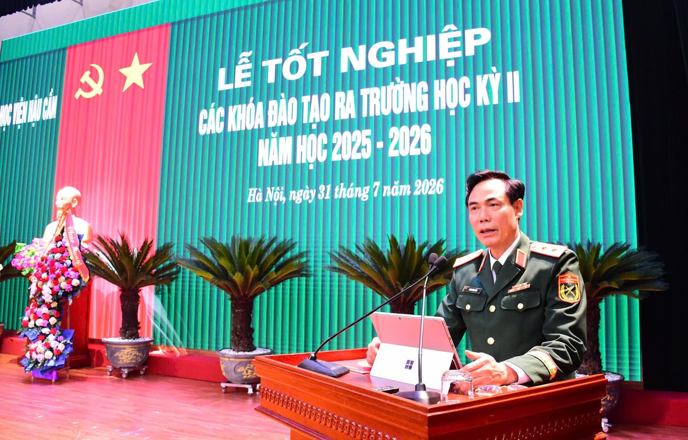 HỌC VIỆN HẬU CẦN: TỶ LỆ HỌC VIÊN TỐT NGHIỆP RA TRƯỜNG LOẠI KHÁ, GIỎI ĐẠT 100%