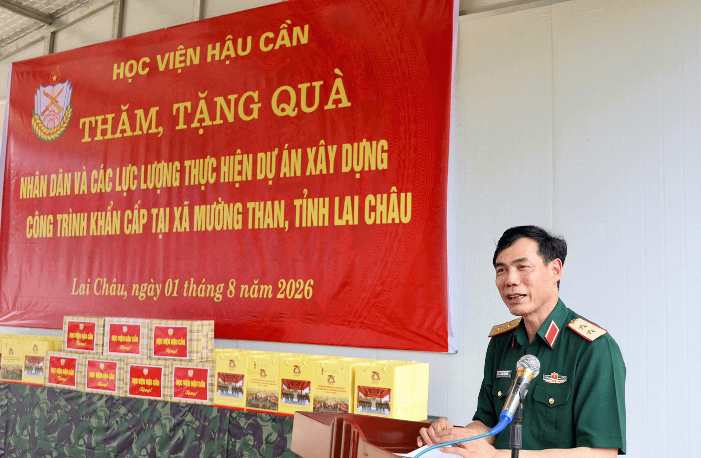 HỌC VIỆN HẬU CẦN: MANG THEO NGHĨA TÌNH, GỬI LẠI NIỀM TIN