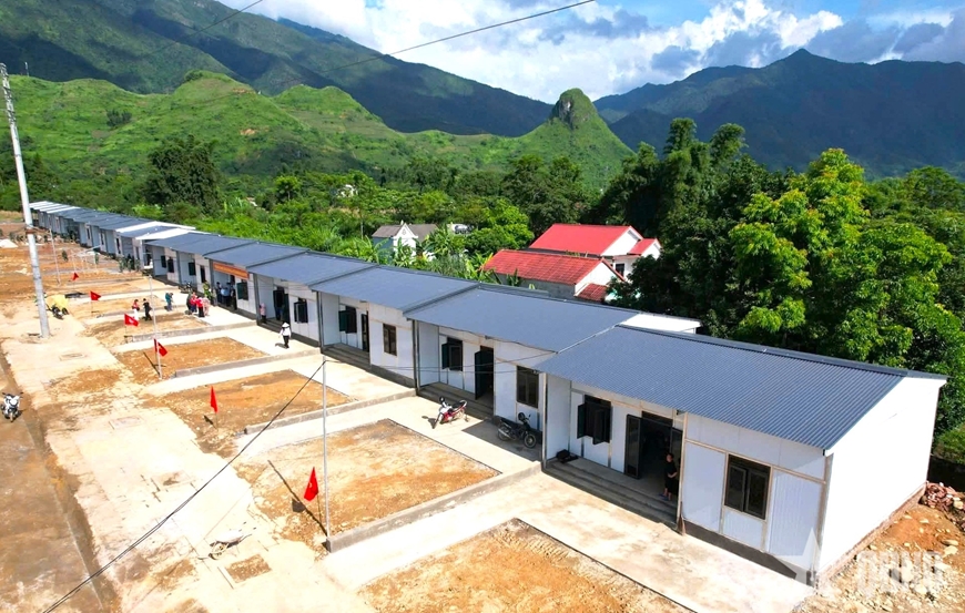 Học viện Hậu cần: Động viên các lực lượng xây dựng khu tái định cư tại Lai Châu