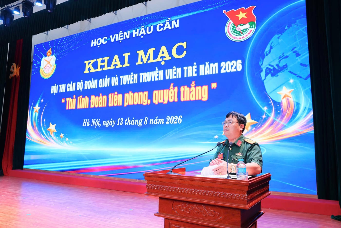 HỌC VIỆN HẬU CẦN TỔ CHỨC THÀNH CÔNG HỘI THI CÁN BỘ ĐOÀN GIỎI VÀ TUYÊN TRUYỀN VIÊN TRẺ NĂM 2026