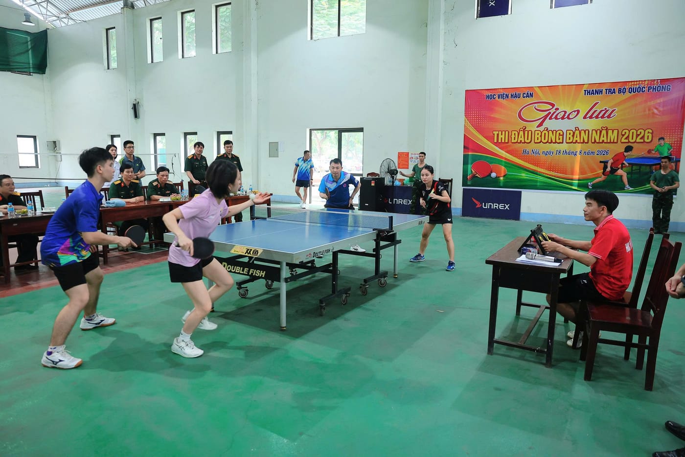 HỌC VIỆN HẬU CẦN TỔ CHỨC GIAO LƯU THỂ THAO CHÀO MỪNG KỶ NIỆM 81 NĂM NGÀY CÁCH MẠNG THÁNG TÁM THÀNH CÔNG (19/8/1945 - 19/8/2026)