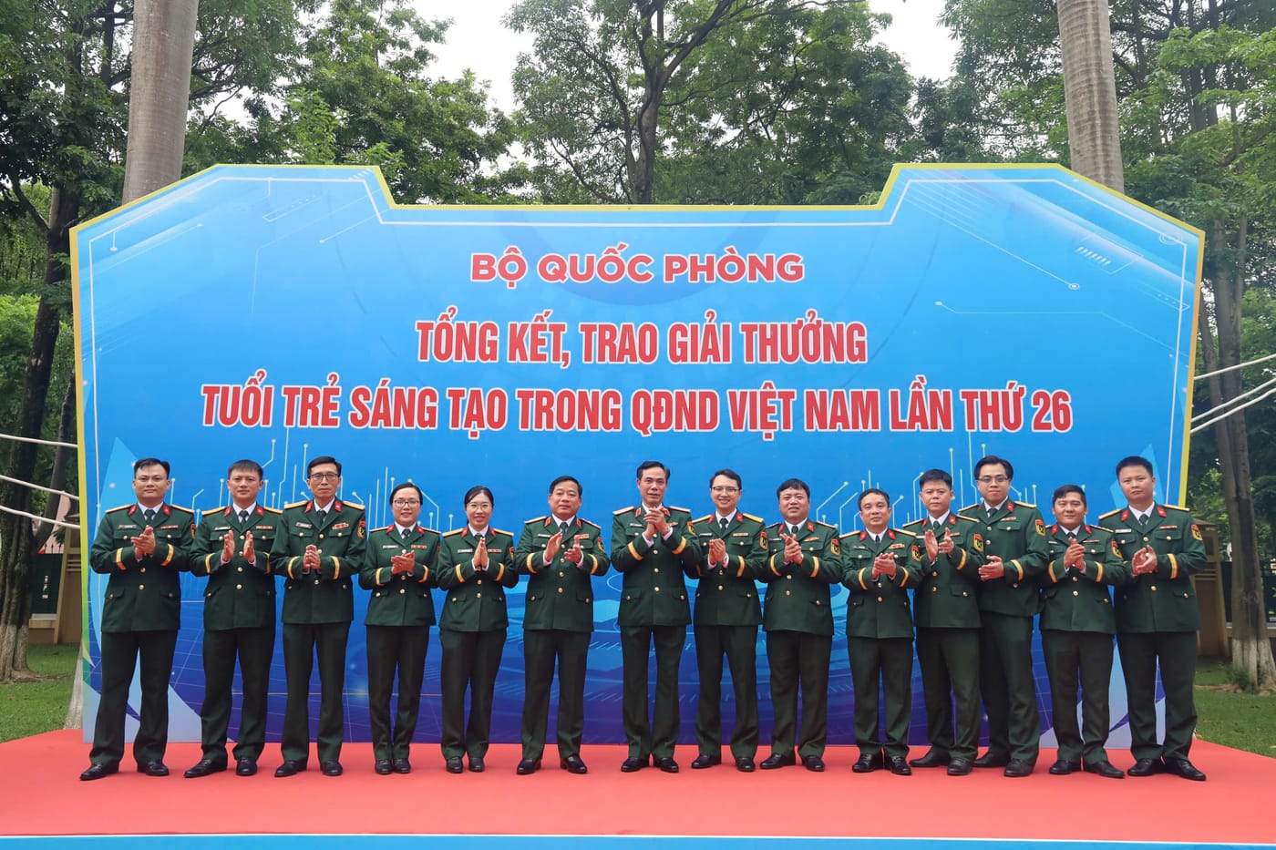 HỌC VIỆN HẬU CẦN THAM DỰ HỘI NGHỊ TỔNG KẾT, TRAO GIẢI THƯỞNG TUỔI TRẺ SÁNG TẠO TRONG QUÂN ĐỘI LẦN THỨ 26