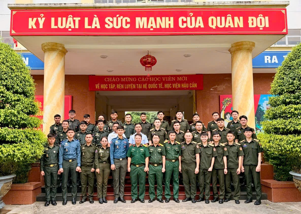 HỌC VIỆN HẬU CẦN ĐẨY MẠNH HỢP TÁC QUỐC TẾ VỀ ĐÀO TẠO CÁN BỘ