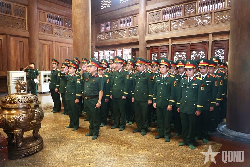 Học viên Học viện Hậu cần hứa quyết tâm hoàn thành xuất sắc nhiệm vụ khóa học