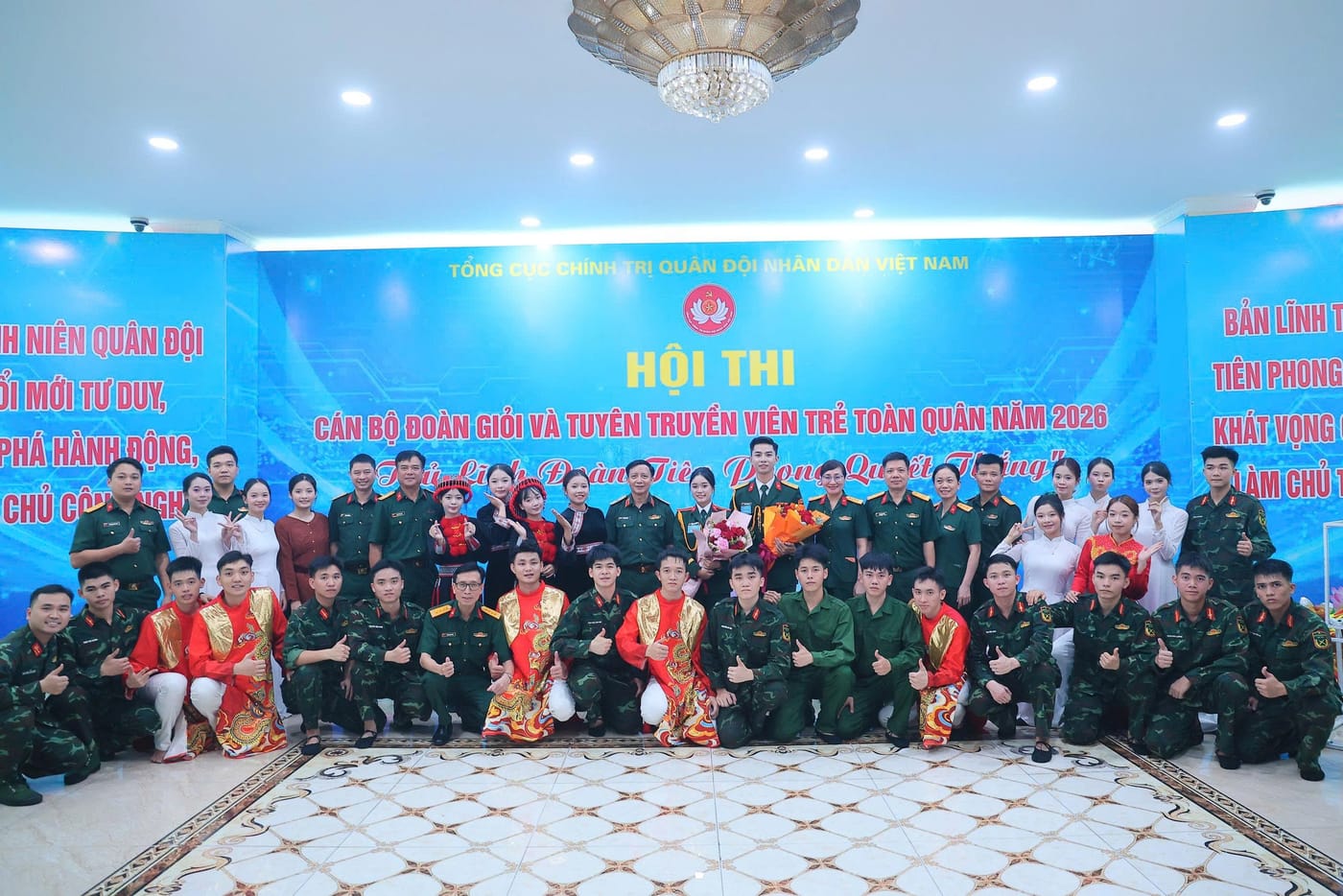 ĐỘI TUYỂN HỌC VIỆN HẬU CẦN TỰ TIN TRANH TÀI TẠI HỘI THI CÁN BỘ ĐOÀN GIỎI VÀ TUYÊN TRUYỀN VIÊN TRẺ TOÀN QUÂN NĂM 2026