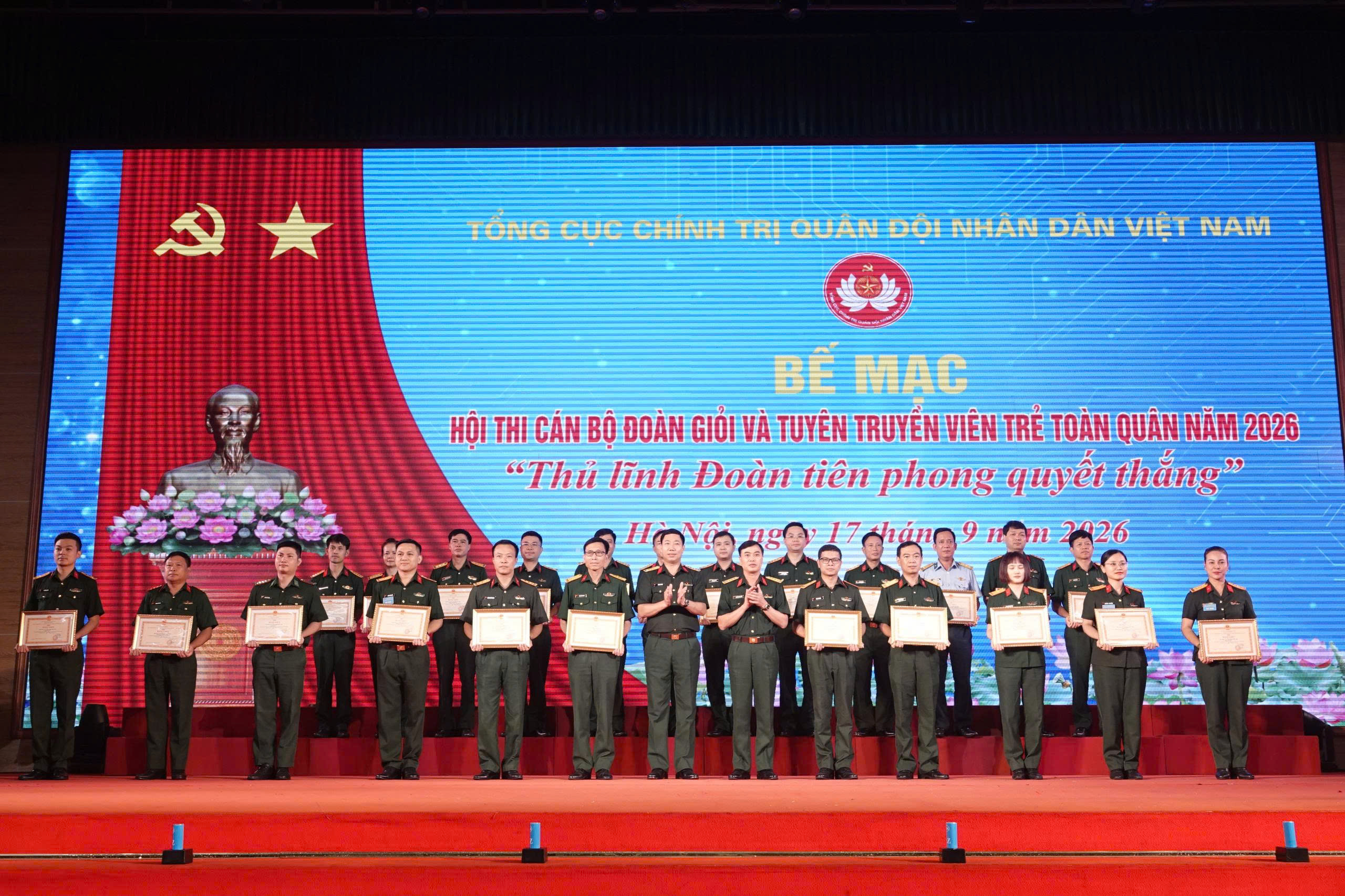 HỌC VIỆN HẬU CẦN ĐẠT THÀNH TÍCH NỔI BẬT TẠI HỘI THI CÁN BỘ ĐOÀN GIỎI VÀ TUYÊN TRUYỀN VIÊN TRẺ TOÀN QUÂN NĂM 2026
