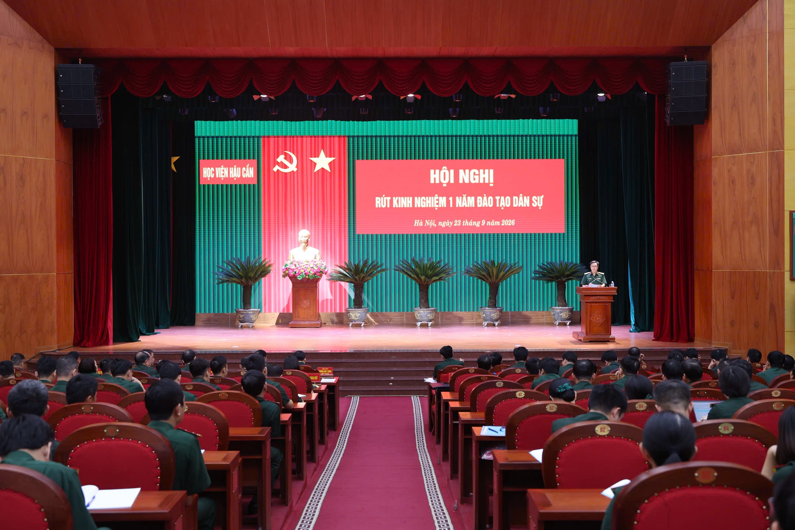 HỌC VIỆN HẬU CẦN TỔ CHỨC RÚT KINH NGHIỆM 01 NĂM ĐÀO TẠO DÂN SỰ