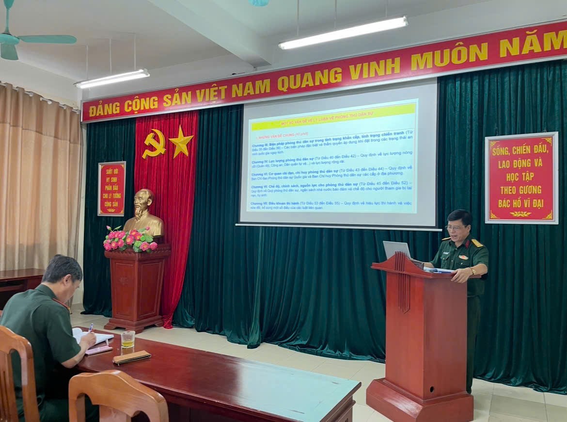 KHOA HẬU CẦN CHIẾN DỊCH DUY TRÌ NỀN NẾP, NÂNG CAO CHẤT LƯỢNG HOẠT ĐỘNG PHƯƠNG PHÁP