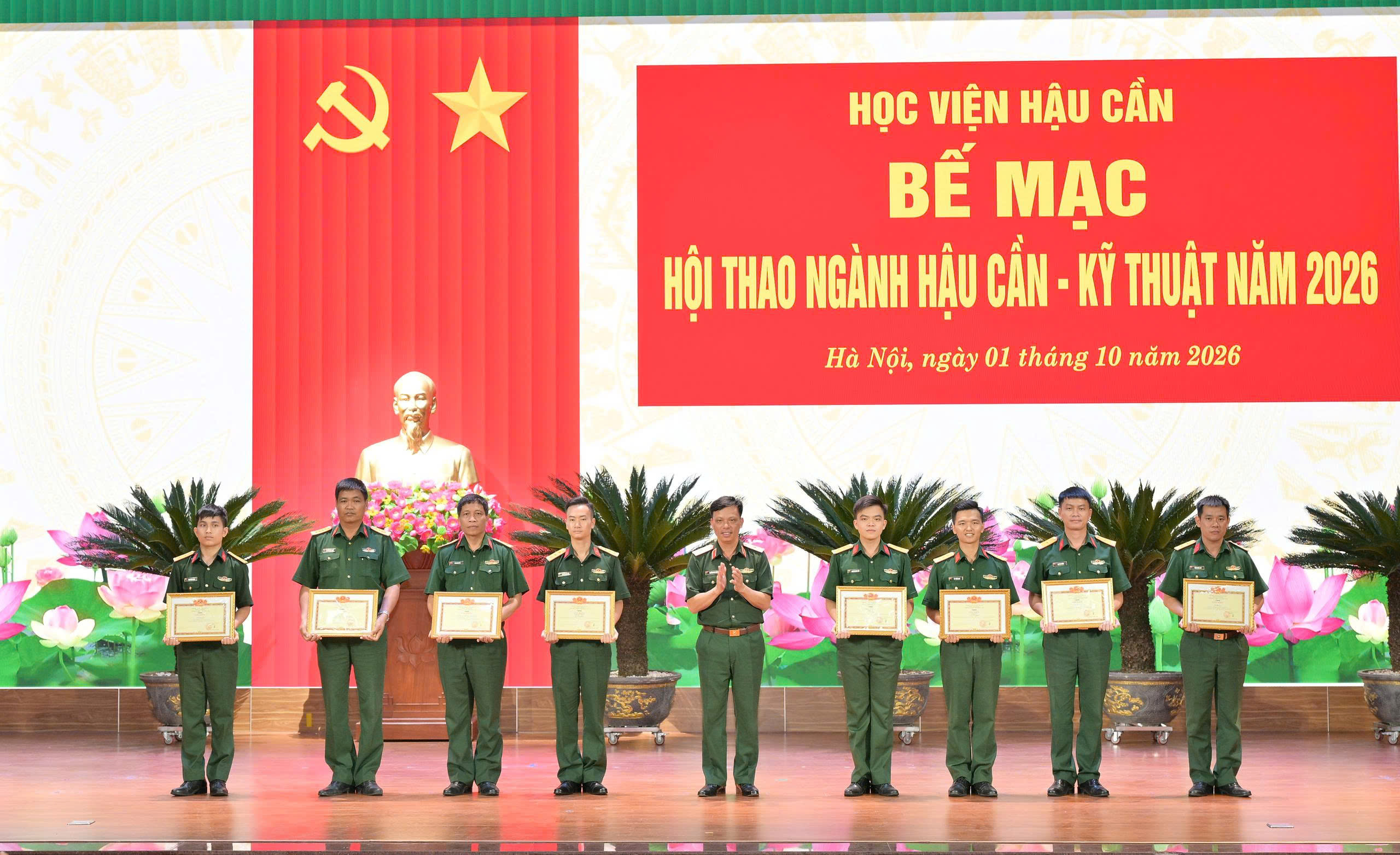 HỌC VIỆN HẬU CẦN TỔ CHỨC BẾ MẠC HỘI THAO NGÀNH HẬU CẦN - KỸ THUẬT NĂM 2026